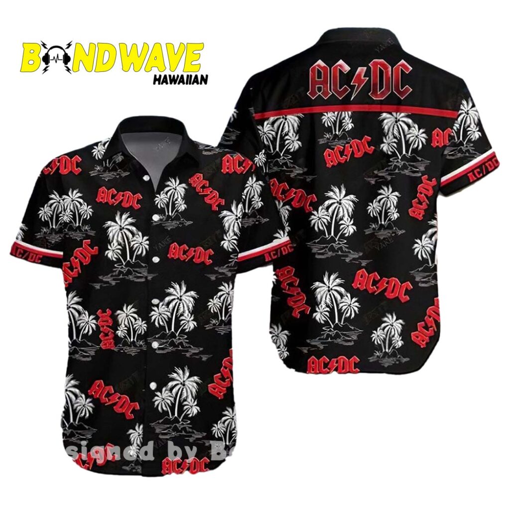 Ac Dc Band Rock Beautiful Team Hawaiian Shirt 1