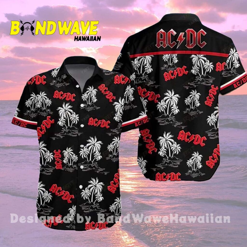 Ac Dc Band Rock Beautiful Team Hawaiian Shirt 2