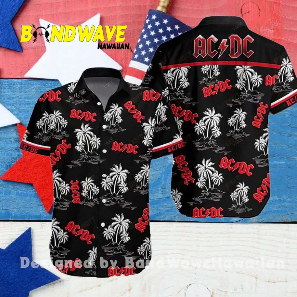 Ac Dc Band Rock Beautiful Team Hawaiian Shirt 4