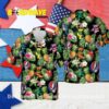 Grateful Dead Aloha Dancing Bear Logo Pattern Hawaiian Shirt 4
