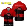 Iron Maiden In Red Black Hawaiian Shirt 1
