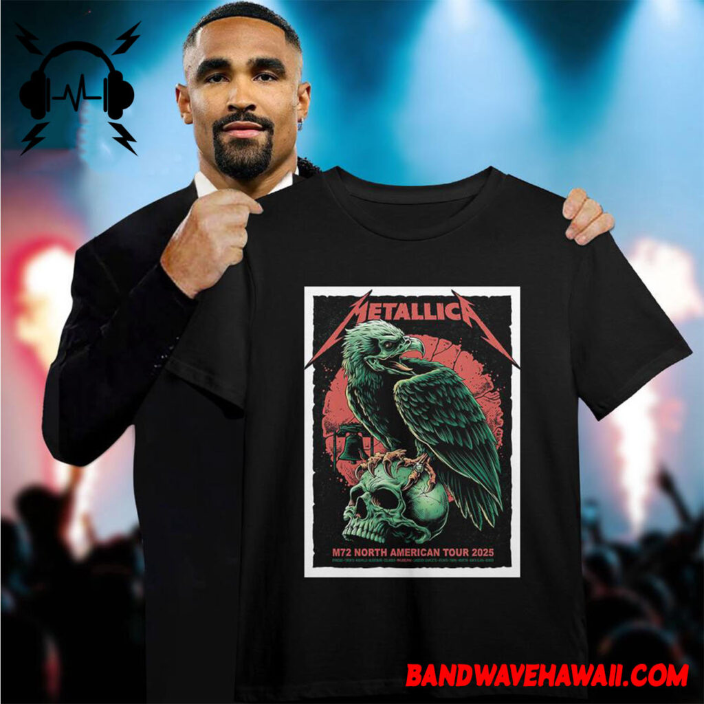 Philadelphia Eagles X Metallica Pennsylvania Concert Vintage T Shirt