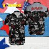 Slayer Black And White Hawaiian Shirt 4