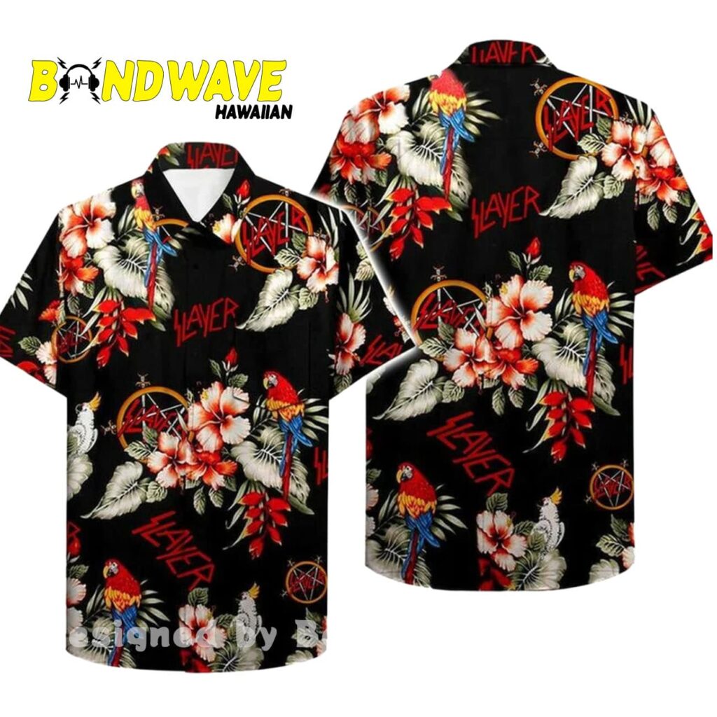 Slayer Fashion Tourism For Men Women Hawaiian Shirt 1