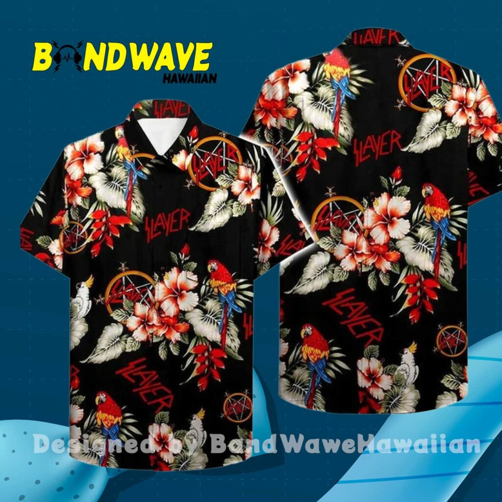 Slayer Fashion Tourism For Men Women Hawaiian Shirt 3