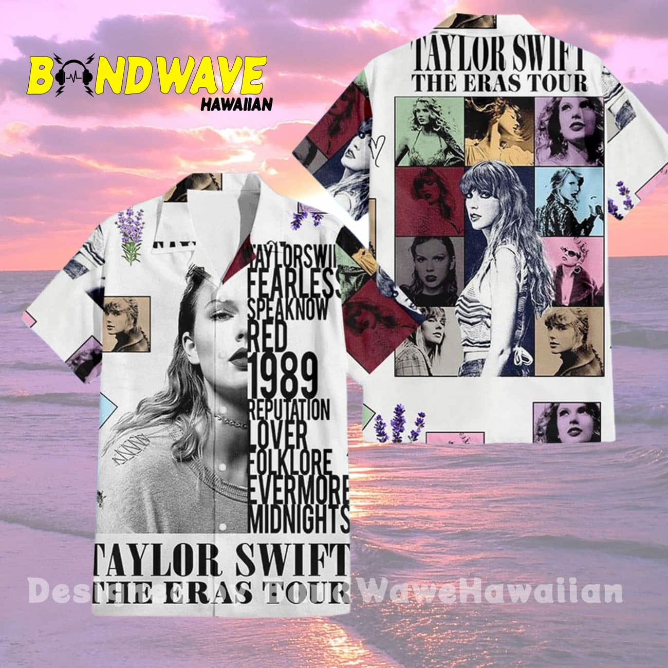 Taylor Swift Eras Tour Hawaiian Shirt Taylor Swift Eras Tour Hawaiian Shirt