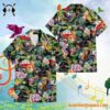 Album Icon The Wall DSOTM Pink Floyd Tropical Plants Hawaiian Shirt 1