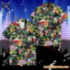 Album Icon The Wall DSOTM Pink Floyd Tropical Plants Hawaiian Shirt 2