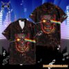 Dark Side Of Skull Magma Pink Floyd Hawaiian Shirt 2
