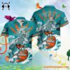 Grateful Dead x Blue Dolphin Skeleton Surfing Hawaiian Shirt 2