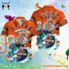 Grateful Dead x Denver Broncos Skeleton Surfing Hawaiian Shirt 2