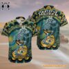 Grateful Dead x Jacksonville Jaguars Skeleton Surfing Hawaiian Shirt 4