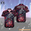 Grateful Dead x New England Patriots Skeleton Surfing Hawaiian Shirt 1