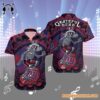 Grateful Dead x New York Giants Skeleton Surfing Hawaiian Shirt 1