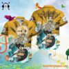 Grateful Dead x Pittsburgh Steelers Skeleton Surfing Hawaiian Shirt 2