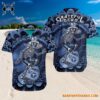 Grateful Dead x Tennessee Titans Skeleton Surfing Hawaiian Shirt 3