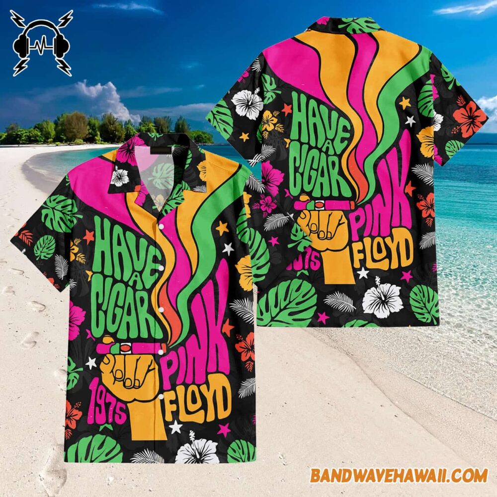 Have a Cigar 1975 Pink Floyd Hawaiian Shirt 3
