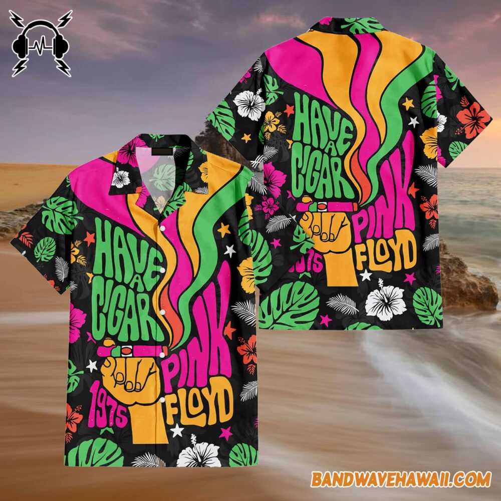 Have a Cigar 1975 Pink Floyd Hawaiian Shirt 4
