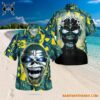 Iron Maiden Heavy Metal Band Shirt Aloha Shirt For Men Women 3