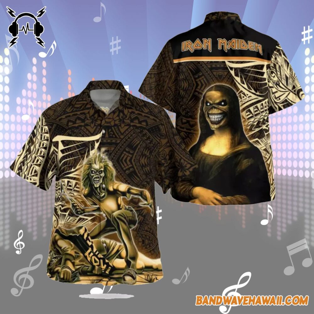 Iron Maiden Killers Tribal Hawaiian Shirt Aloha Shirt For Men Women 2