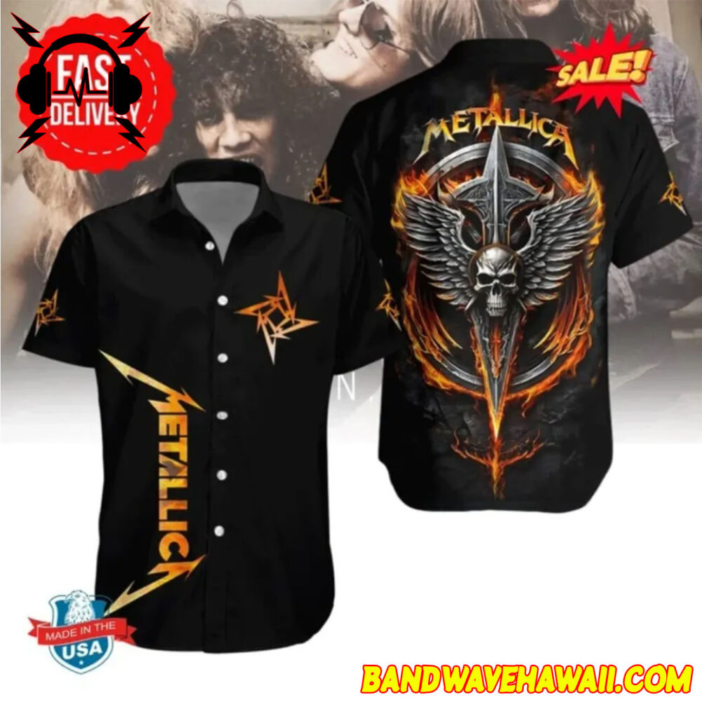 Limited Edition 2025 Metallica Band M72 World Tour Hawaiian Shirt