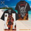 Metallica Hawaiian Beach Shirt Skull Hand 3