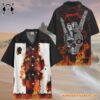 Metallica Hawaiian Beach Shirt Skull Hand 4
