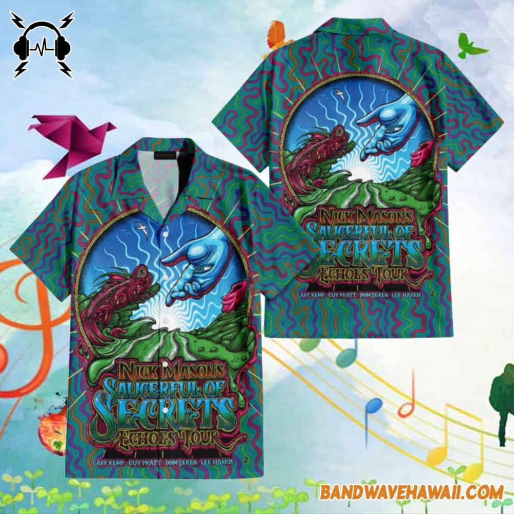 Nick Mason Saucerful Of Secrets Echoes Tour 2022 Hawaiian Shirt 1