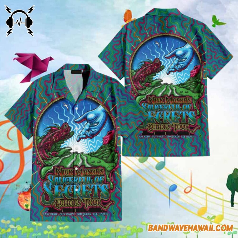 Nick Mason Saucerful Of Secrets Echoes Tour 2022 Hawaiian Shirt 1