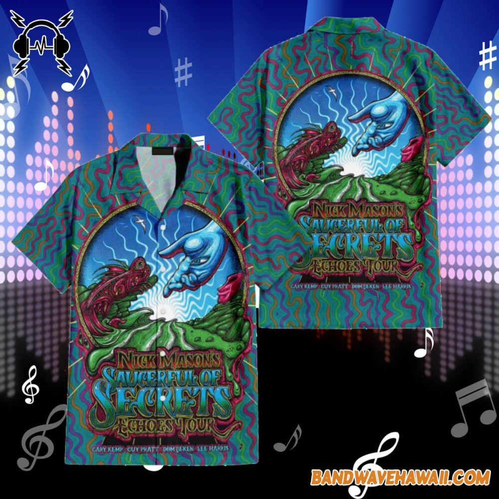 Nick Mason Saucerful Of Secrets Echoes Tour 2022 Hawaiian Shirt 2
