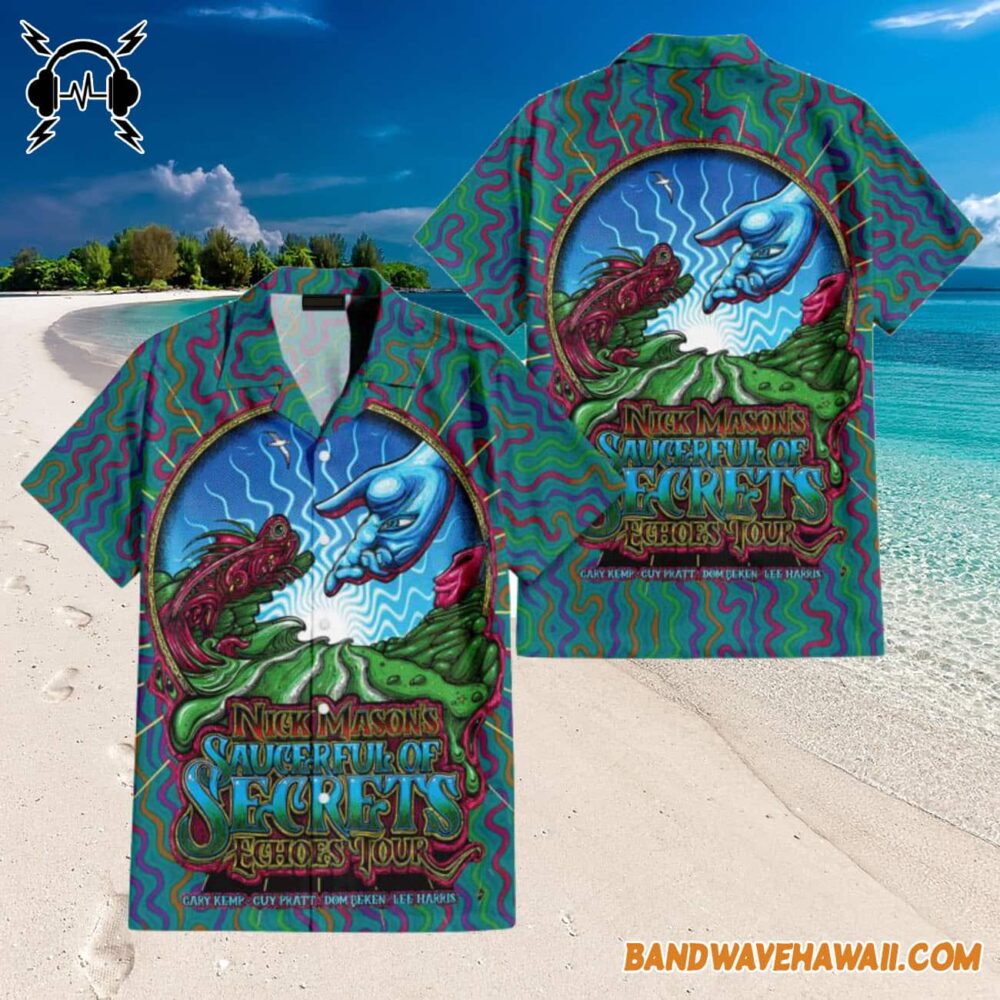 Nick Mason Saucerful Of Secrets Echoes Tour 2022 Hawaiian Shirt 3