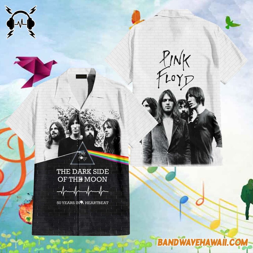 Pink Floyd Band DSOTM 50 years Aniversary x The Wall Hawaiian Shirt 1