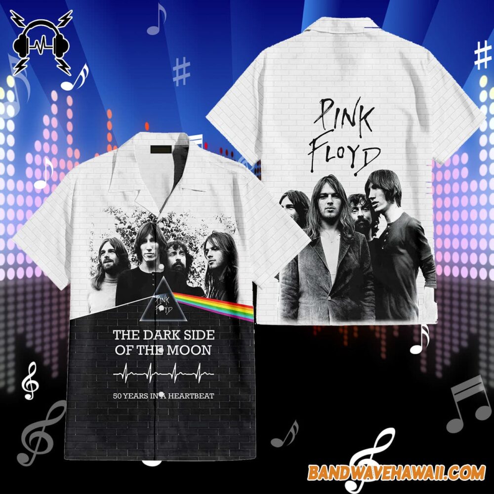 Pink Floyd Band DSOTM 50 years Aniversary x The Wall Hawaiian Shirt 2