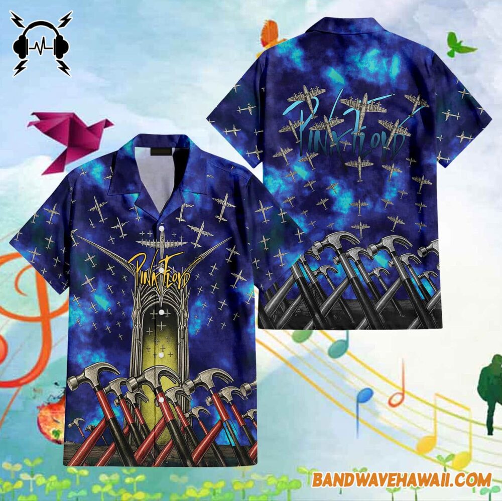 Pink Floyd The Wall Hammer Vintage Hawaiian Shirt 1