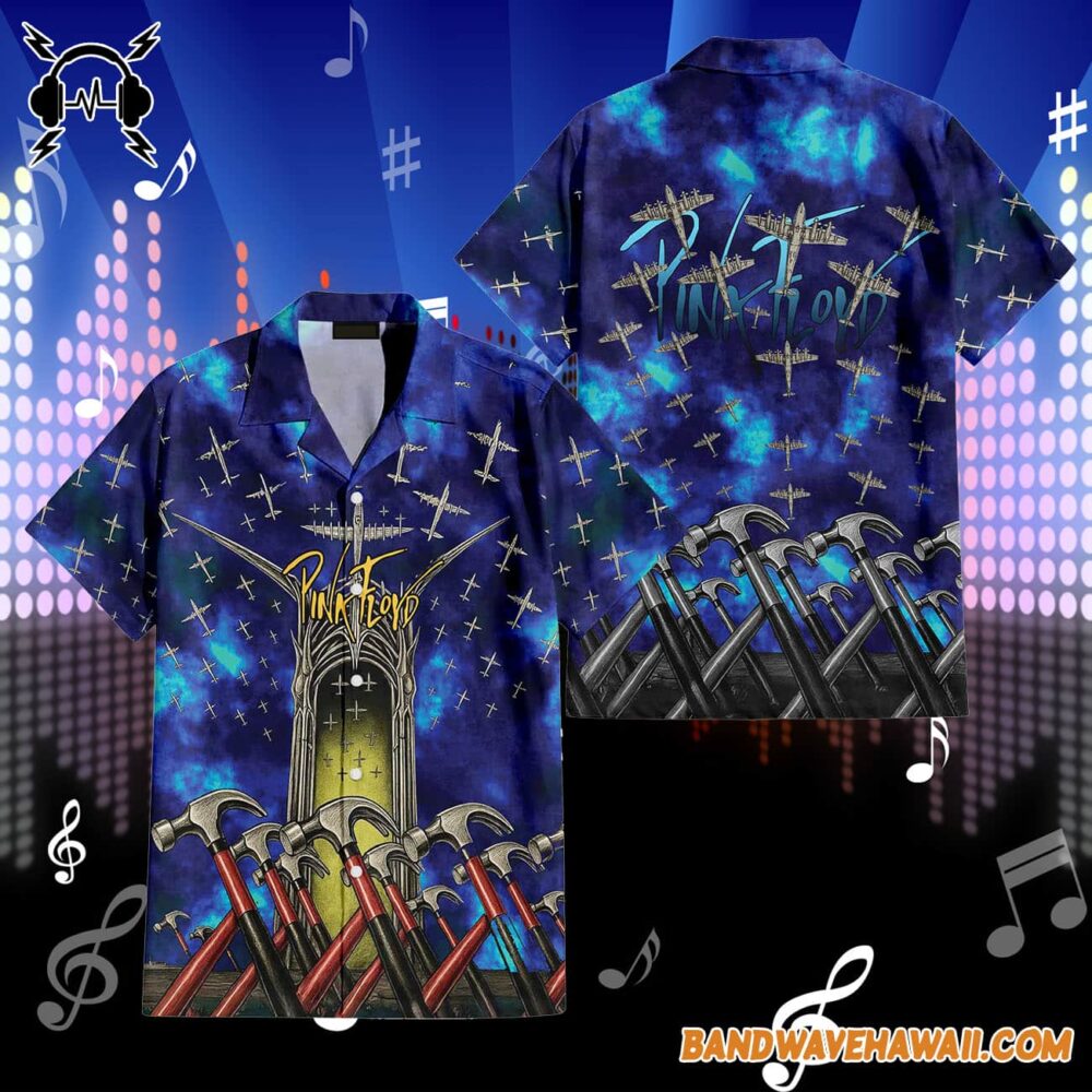 Pink Floyd The Wall Hammer Vintage Hawaiian Shirt 2