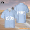 Taylor Swift 1989 Album Blue Cute Hawaiian Shirt Gift For Fans 4