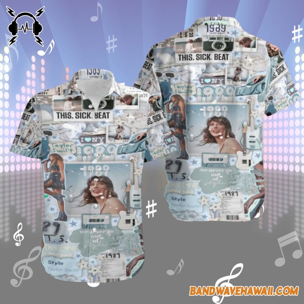 Taylor Swift 1989 Taylor Version Aesthetic Hawaiian Shirt Gift For Fans 2
