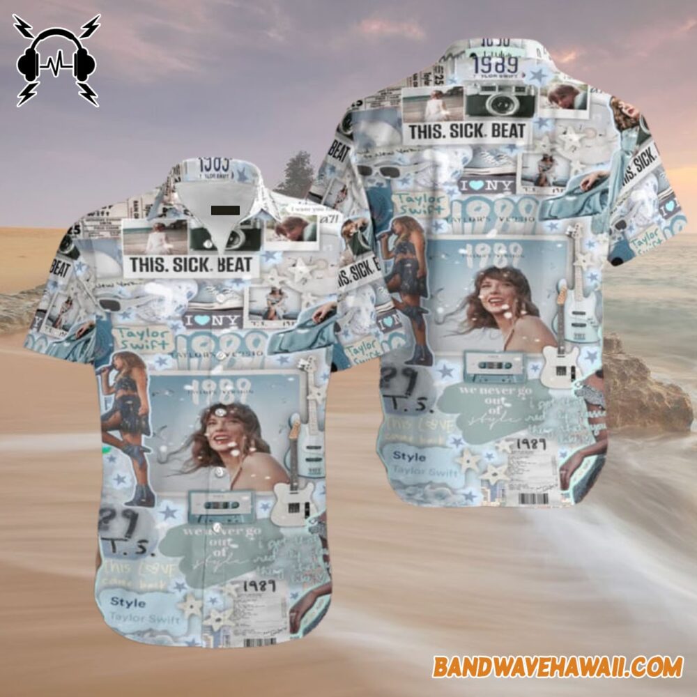 Taylor Swift 1989 Taylor Version Aesthetic Hawaiian Shirt Gift For Fans 4