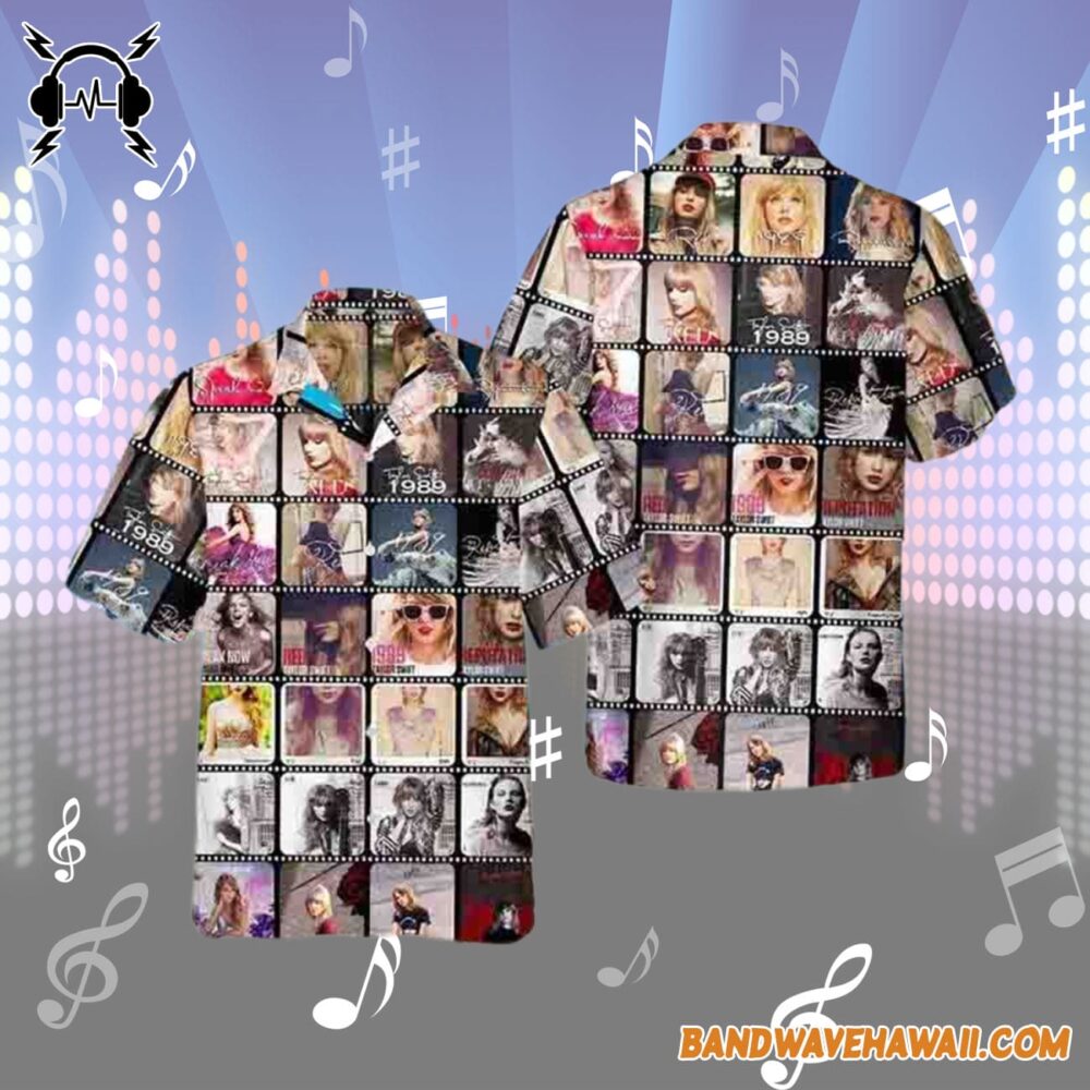Taylor Swift All Albums Released Best Hawaiian Shirt Gift For Fans 2