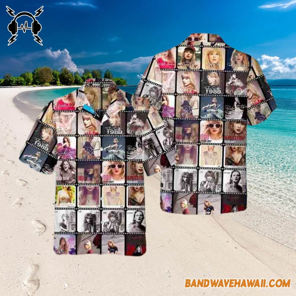 Taylor Swift All Albums Released Best Hawaiian Shirt Gift For Fans 3