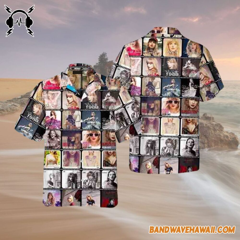 Taylor Swift All Albums Released Best Hawaiian Shirt Gift For Fans 4