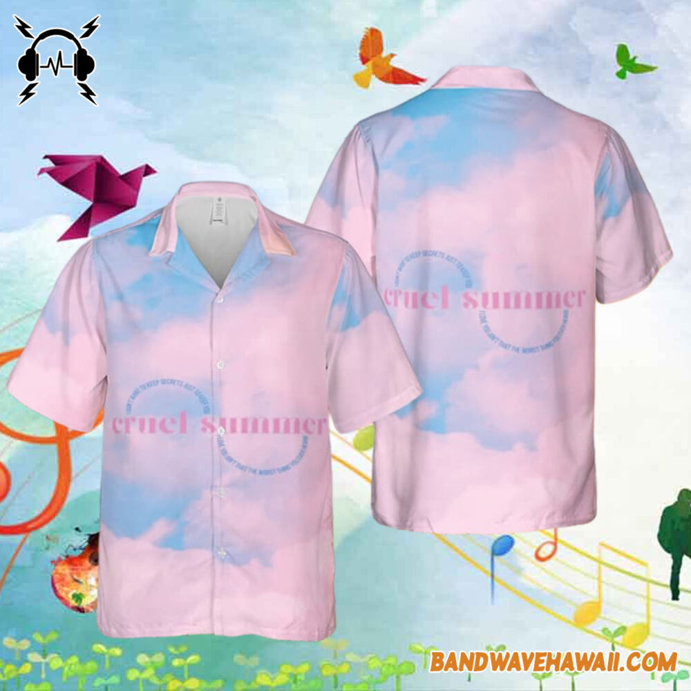Taylor Swift Cruel Summer Hawaiian Shirt Gift For Fans 1