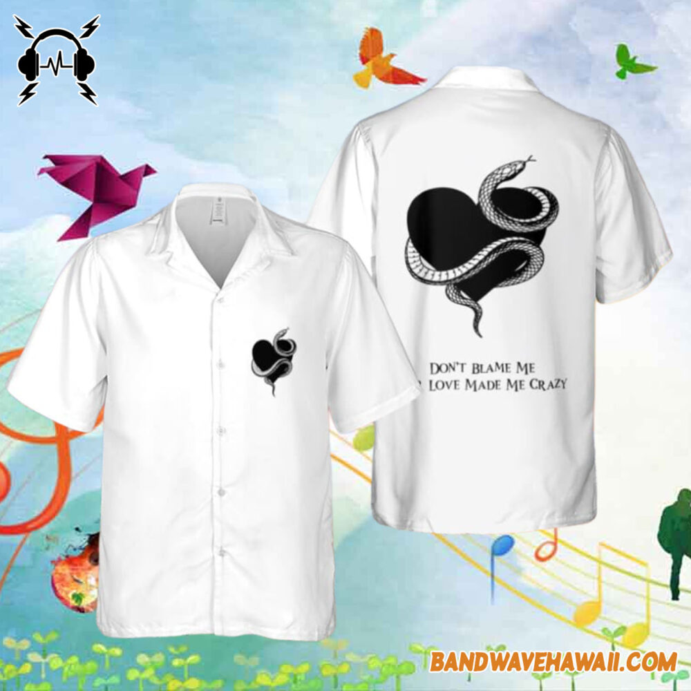 Taylor Swift Dont Blame Me Your Love Make Me Crazy Hawaiian Shirt Gift For Fans 1