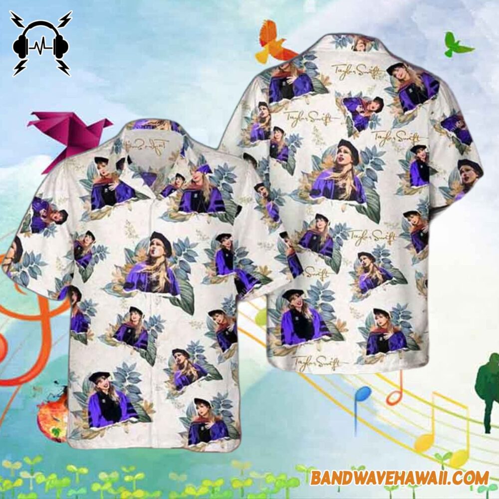 Taylor Swift Honorary Doctorate Degree Hawaiian Shirt Gift For Fans 1