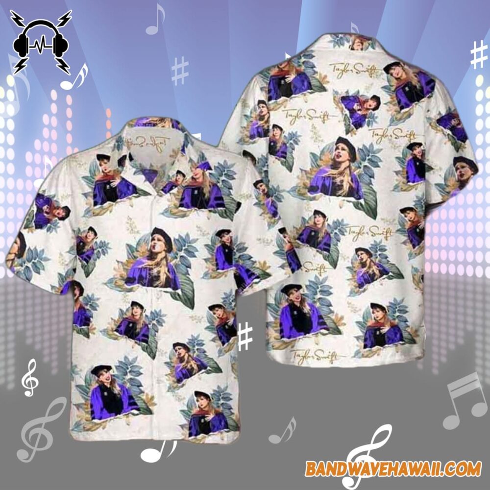 Taylor Swift Honorary Doctorate Degree Hawaiian Shirt Gift For Fans 2