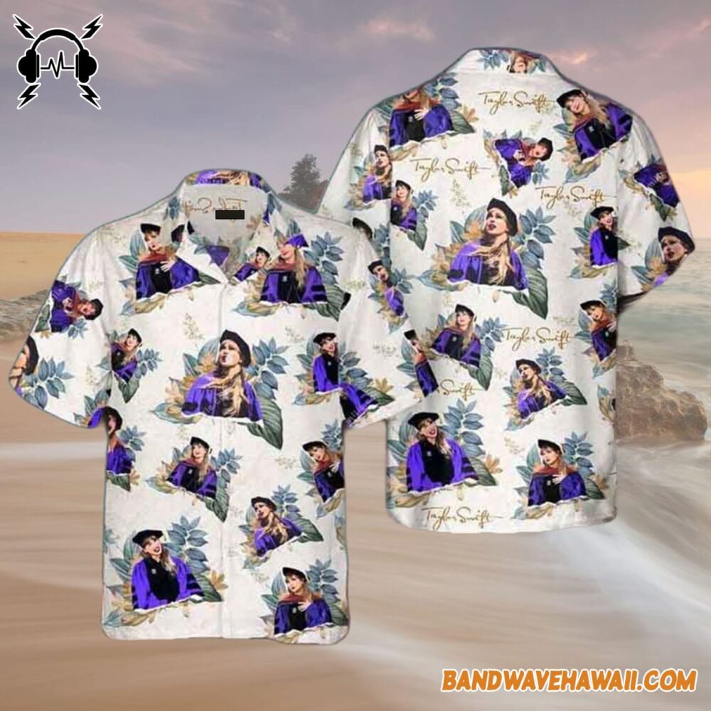 Taylor Swift Honorary Doctorate Degree Hawaiian Shirt Gift For Fans 4