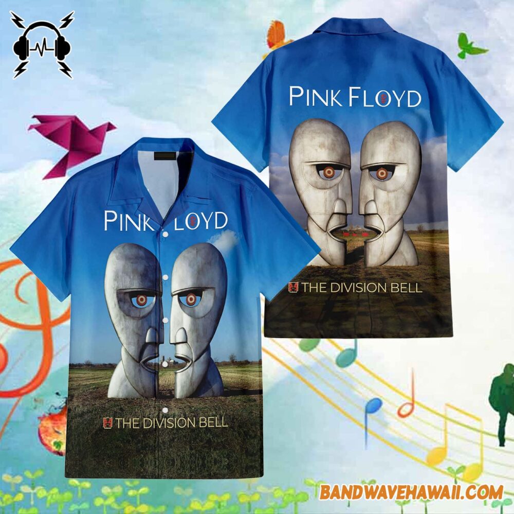 The Division Bell Morning Cathedral Pink Floyd 1994 Hawaiian Shirt 1