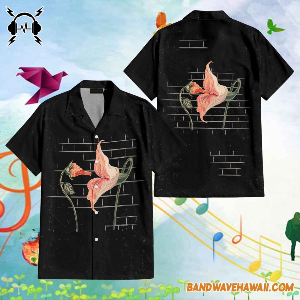 The Fecking Flowers The Wall Pink Floyd Hawaiian Shirt 1