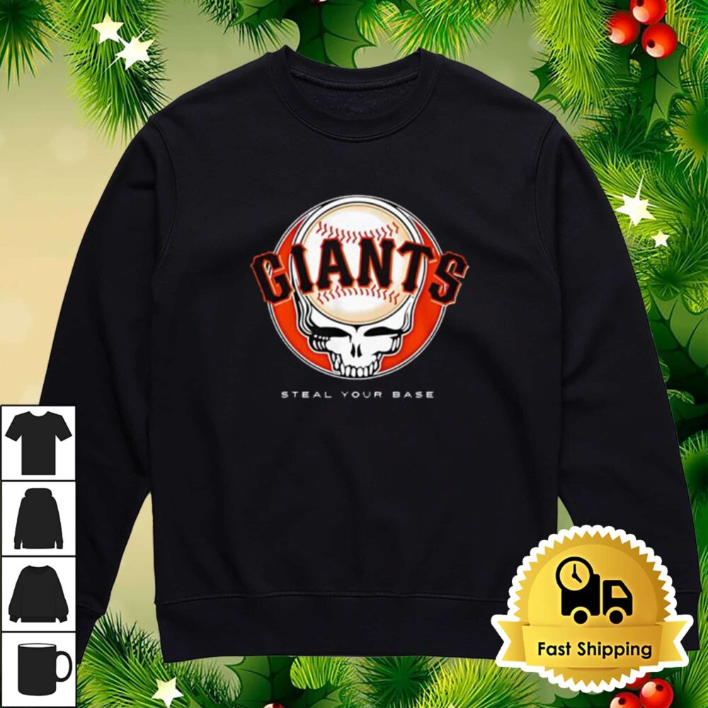 Grateful Dead San Francisco Giants T Shirt 4
